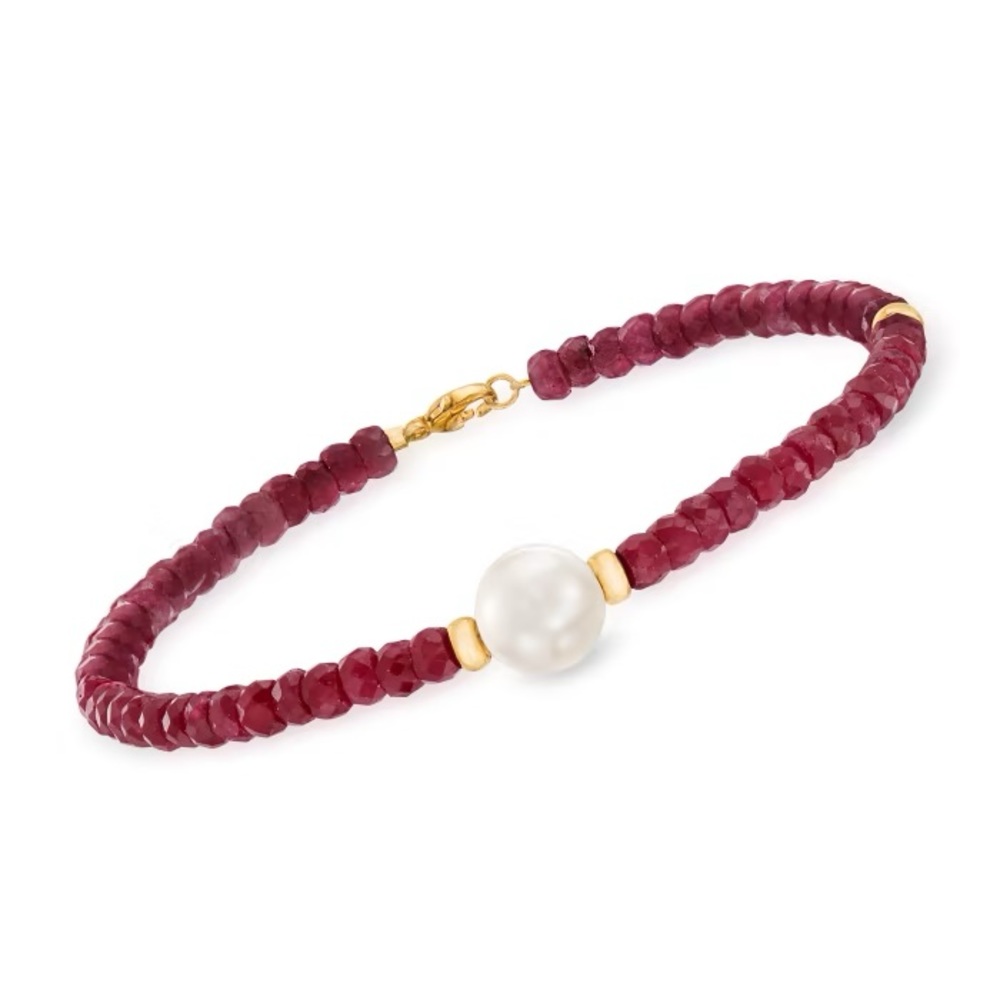 Red Beaded Bracelet